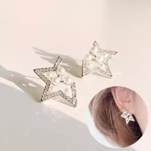 피스스타 진주 귀걸이 피스스타귀걸이 스타진주귀걸이 별귀걸이 진주귀걸이 여성귀걸이