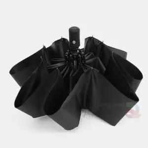 UV 완전자동우산 블랙 3단양산 우산겸용양산 3단우산 튼튼한우산 패션우산