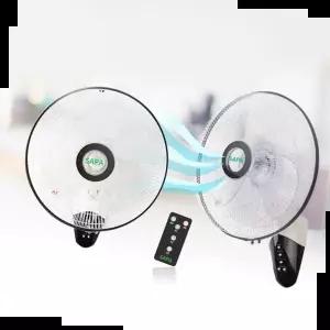 계절가전 SAPA 벽걸이 선풍기(리모콘형) 40cm SPF-616R