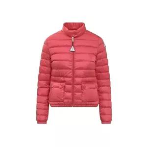 [몽클레어]26SS 란스 LANS 로고 패치 경량 패딩 자켓 푸시아 1A101 00 53048 542