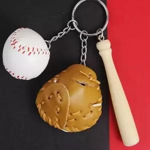 ( )키링 야구공 글러브 스포츠 열쇠고리 자동차용품 액세서리 운동