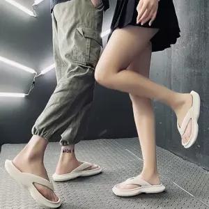 남녀공용 방수 웨지 통굽 쪼리 여름 슬리퍼 조리 샌들 쪼리 조리 협력업체02