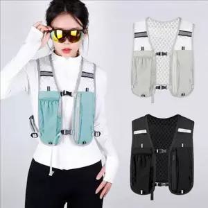 경량 러닝 조끼 아웃도어 트레일 런닝 조끼 메쉬 수납형 스포츠