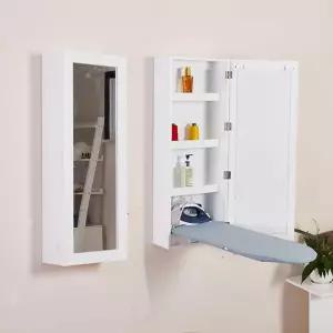 벽걸이 접이식 다리미판 다림질커버 행거 입식 보드 벽부착 부착 다리미