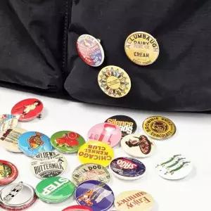 에코백 꾸미기 빈티지 뱃지 소품