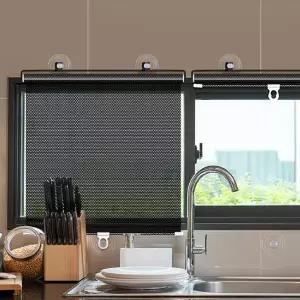 흡착식 블라인드 다용도 붙이는 암막 창문 햇빛 가리개 간편설치 자외선 차량용 가림막 스크린 차량