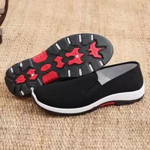 남성 끈없는운동화 블랙슬립온 스니커즈 트레킹화 니트슬립온 끈없는신발 남자슬립온