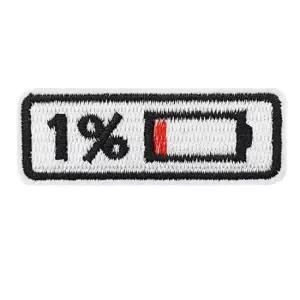 티셔츠리폼 열접착와펜 옷에붙이는패치 배터리 1 열접착패치 의류리폼 옷리폼 의류자수