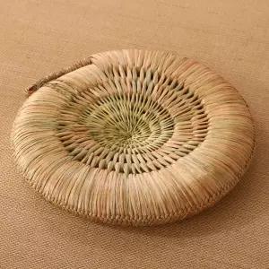 라탄 방석 왕골 원형 명상 스툴 좌식 다다미 쿠션 기도 찻집 도톰한