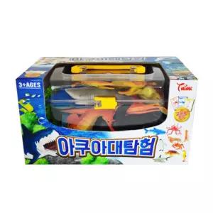 바다동물 친구들 탐험놀이용 어류교육용 완구 학습장난감 아쿠아피규어 선물용