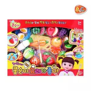 여자어린이 체험장난감 과일 채소싹둑 요리사놀이 아이선물 키즈용 디테일구성