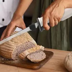 전동 빵칼 바게트 나이프 브레드 식빵 베이글 슬라이서