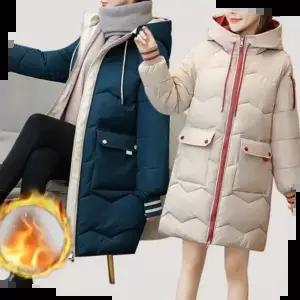 한겨울패딩 여자 방한 윈터 학생 롱패딩 따뜻 단체 경량 돕바 웰