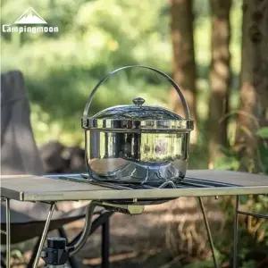 ( )캠핑문 통3중 라이스쿠커 304스텐레스 코펠