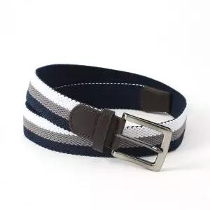 삼색 금속 버클 패브릭 스트랩 벨트 액세서리 소재 원단