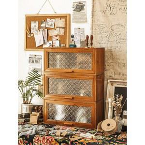 원목 보관함 미니 먼지없는 향수장 우드 정리대