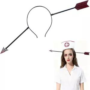 디컴드 할로윈 무서운 의상 액세서리 블러디 헤드밴드 호러 소품