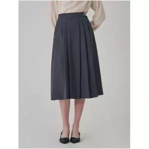 숲 55~66 사이즈 D링 플리츠 스커트 SB4SRF3