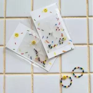 투명 스마일 비즈반지 만들기 DIY세트 키트 시즌 2 DIY키트 반지만들기 비즈재료 만들기키트