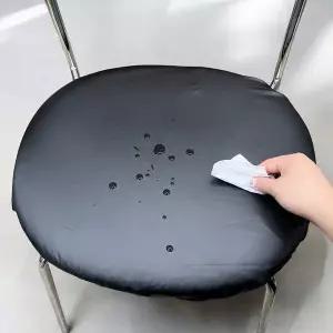 의자커버 가죽 리폼 식탁의자 블랙