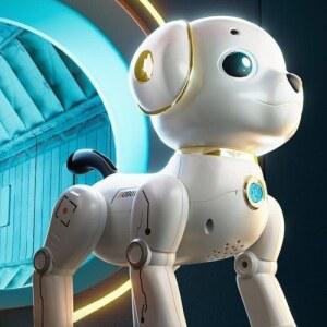 로봇강아지 아이보 ai Unitr 골드 애완용 생일 Go2AIR 도그 선물