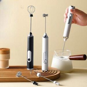 전동 거품기 무선 미니 속도 전기 계란거품기 휴대용 머랭치기 반죽 진주