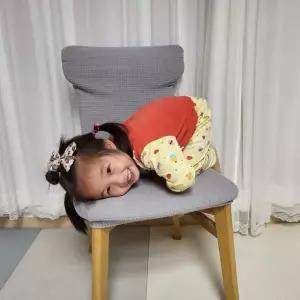 천갈이 연그레이 리폼 커버 식탁의자