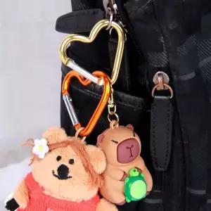 [콩심팥심]키링 카라비너 키체인 하트