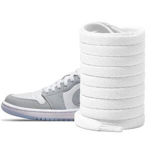 [미국배송] 에어 조던용 UAMGLSOB 신발끈 1/2/3/4/5/6/7/8 스니커즈용 신발끈 8MM 플랫 운동화 끈 교체용
