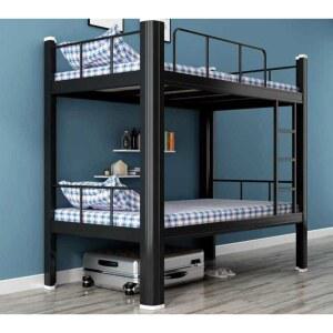 이층 침대 성인용 벙커 첼제 자취생 호텔 작은방 심플 오 텔 원목 철재 고저