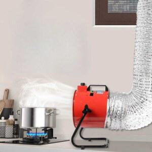 이동식환풍기 환기구 냄새제거 아파트 식당 흡연실 베란다 모델 체크 산업