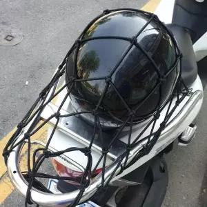 블랙 오토바이 짐고정 그물망 50x50