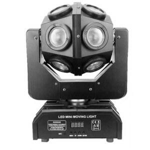 노래방 미러볼 클럽 리모컨 직경 LED 헤드빔 무대 스팟 조명 백색광 파티 파티룸 공연장