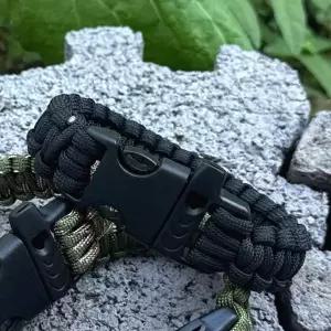 파라코드 생존팔찌 블랙