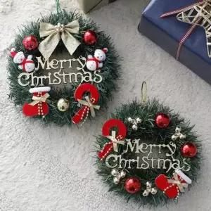 눈사람 선물 장식 크리스마스 리스 트리 벽면 꾸미기