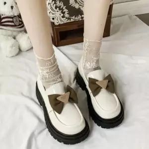 여성 굽5cm키높이 둥근코 여자로퍼 청키로퍼 통굽로퍼 여성로퍼 로퍼 여자로퍼 통굽로퍼