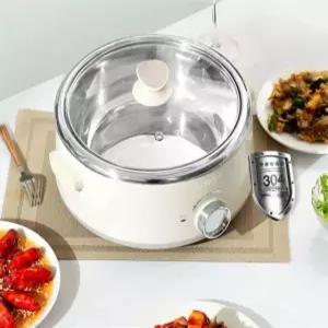 대용량 전기냄비 다용도 전골 멀티쿠커 샤브샤브 냄비 압력 스텐 스틱 볶음 찜기 여행용