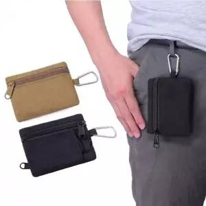 벨트고리 휴대용 미니 카라비너 파우치 슬림 디자인 컴팩트 케이스