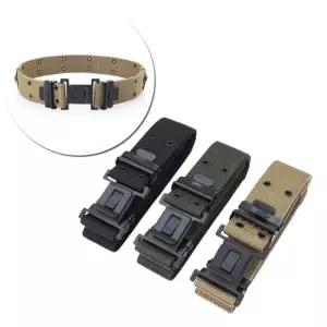 N4067 군인 부대 탄티 전술 아웃도어 벨트 베이지 군부대 탄띠