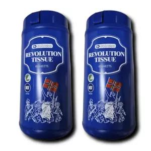 혁명티슈 85매 데일리아이디어 레볼루션 세정티슈 2통