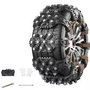 차량용 타이어 미끄럼방지 체인줄 8개세트 바퀴체인