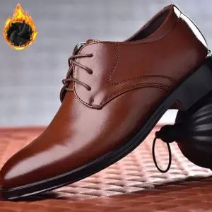 남성 겨울신발 털안감구두 방한로퍼 패딩신발 따뜻한신발 겨울플랫슈즈 남성방한화