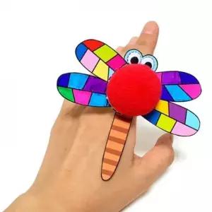 반지만들기 가을잠자리 만들기 손가락 가을만들기 어린이집만들기 유치원만들기