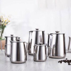 스팀피처 스테인리스 우유 스팀피쳐350 스팀피쳐밀크 밀크저그 Frothing 공예