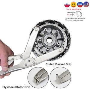 범용 오토바이 도구 클러치 지주 허브 수리 제거 플라이휠 바구니 렌치 홀더