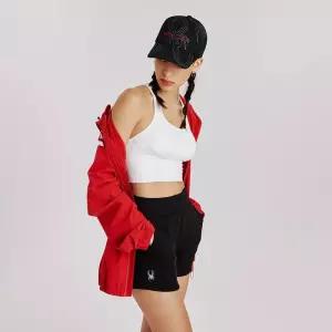 스파이더 여성 소프트 저지 반바지 SPIMCNTR351WBLK 1780840