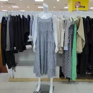 [하프클럽/오버톤]오버톤 DP01 뷔스티에 에스닉 롱 원피스 OBOG566