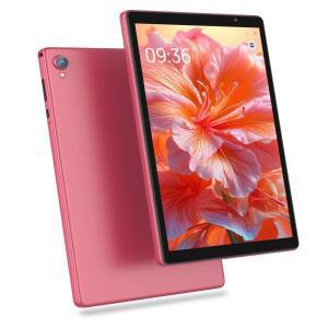 BAKEN 10인치 안드로이드 14 태블릿, 쿼드코어 프로세서, 32GB 저장용량, Wi-Fi 6, 블루투스, USB-C 포트,