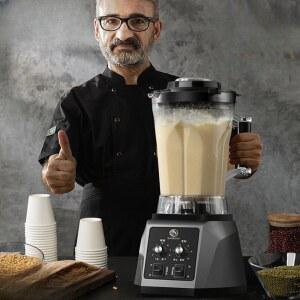 업소용 얼음갈리는 믹서기 독일 쥬수 식당 초고속 진공 콩국수 스무디 대형 카페 블렌더