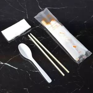 일회용수저세트 한끼뚝딱OPP 수저+젓가락+냅킨500세트